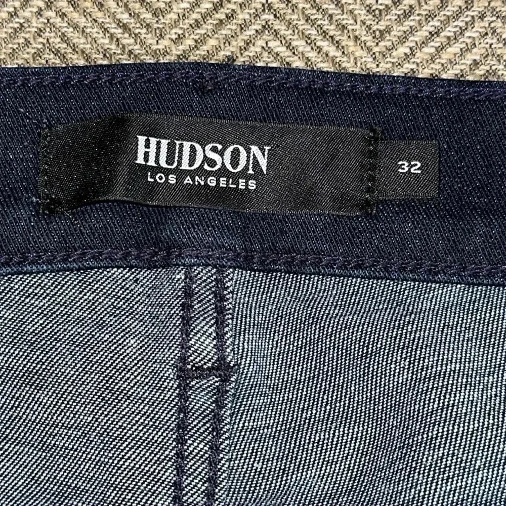 HUDSON MEN BLAKE SLIM STRAIGHT SIZE 32 EXCELLENT CONDITION DARK WASH
